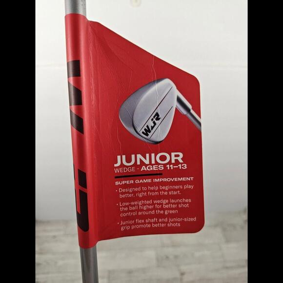 Wilson WJR Junior Sand Wedge 56° RH Youth Graphite 33" Good Grip Nice Youth Club - Picture 3 of 7